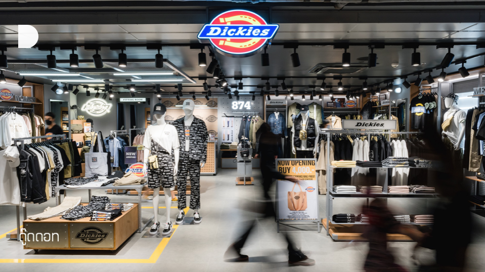 Dickies Flagship Store ใจกลางเมือง ฉลองแบรนด์อายุครบ 100 ปี ปรับภาพลักษณ์จากเวิร์คแวร์ สู่ ไลฟ์
